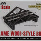 Bachmann 96229 G Scale Wood 'A' Frame Wood Style Bridge