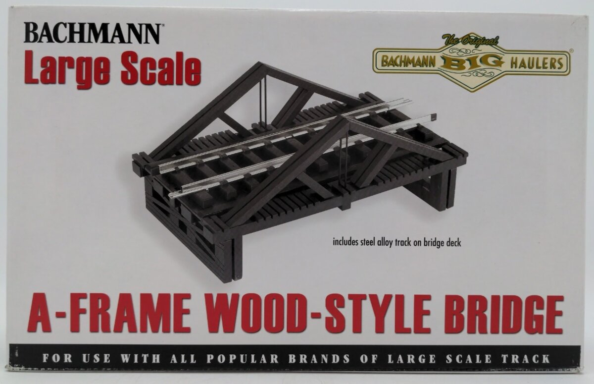Bachmann 96229 G Scale Wood 'A' Frame Wood Style Bridge
