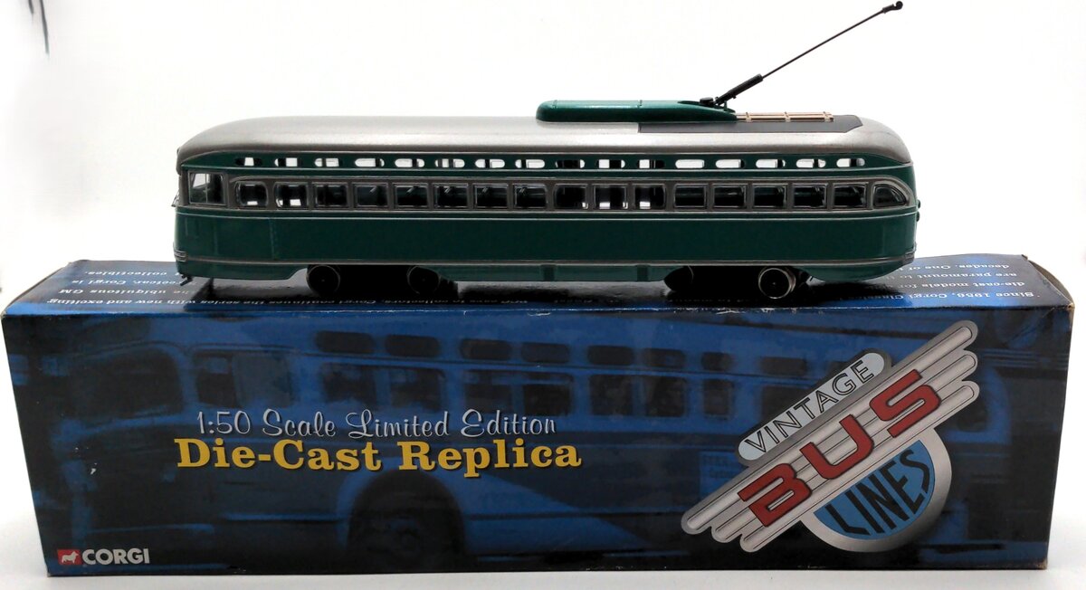 Corgi US55023 1:50 Scale Coney Island PCC Streetcar #1080