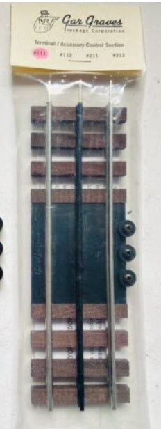 Gargraves 111 O Gauge 3 Rail Phantom Tinplate Terminal/Remote Control Section