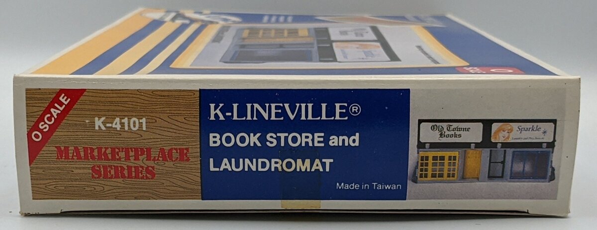 K-Line K-4101 O Book Store and Laundromat Building Kit