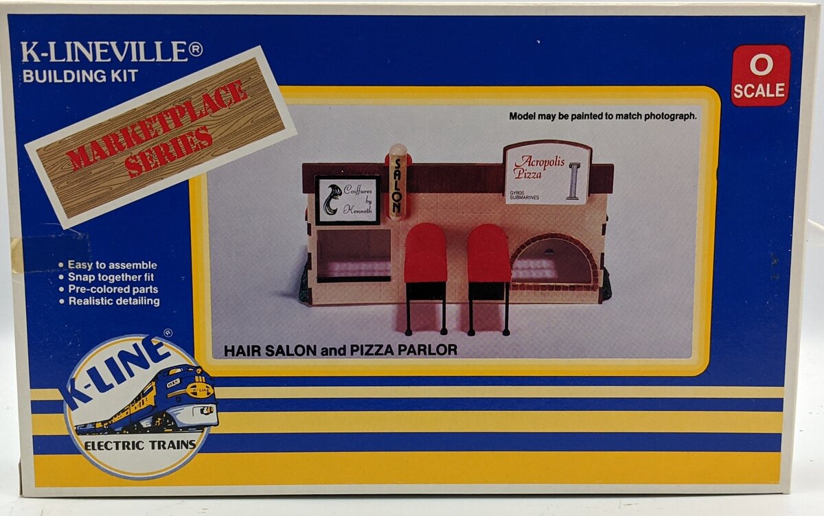 K-Line K-4103 Hair Salon & Pizza Parlor Kit