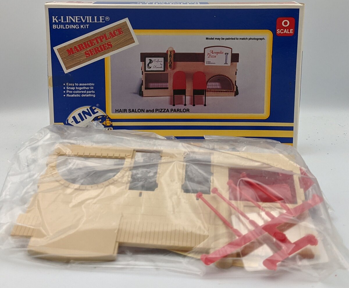 K-Line K-4103 Hair Salon & Pizza Parlor Kit