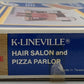 K-Line K-4103 Hair Salon & Pizza Parlor Kit