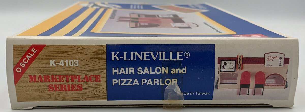 K-Line K-4103 Hair Salon & Pizza Parlor Kit