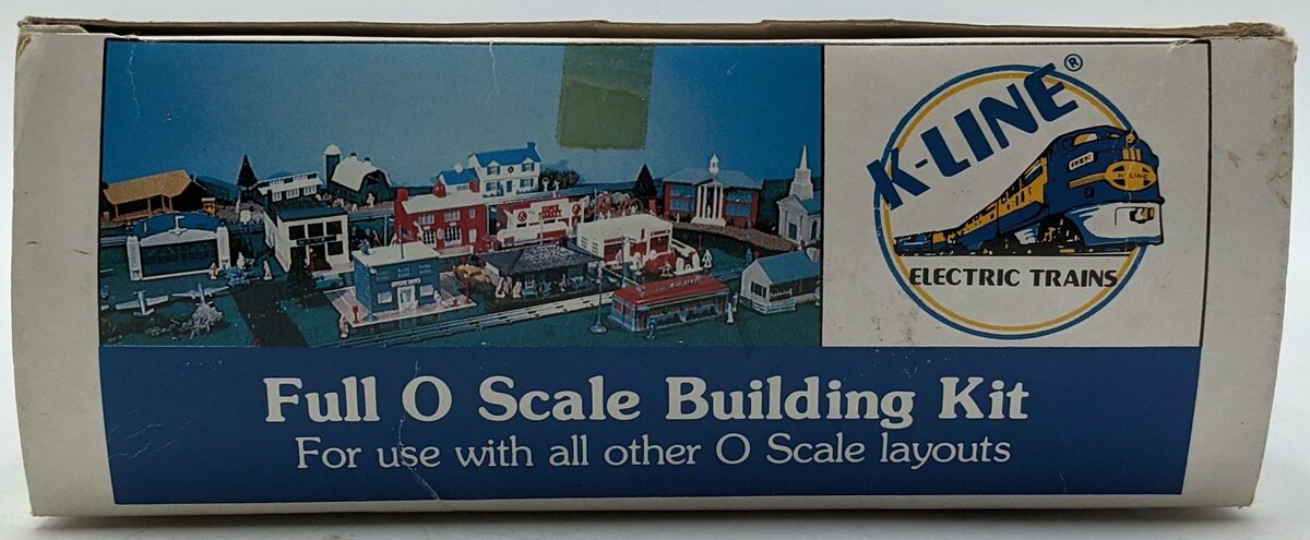 K-Line K4111 O Scale Church with Figures and Fence Building Kit