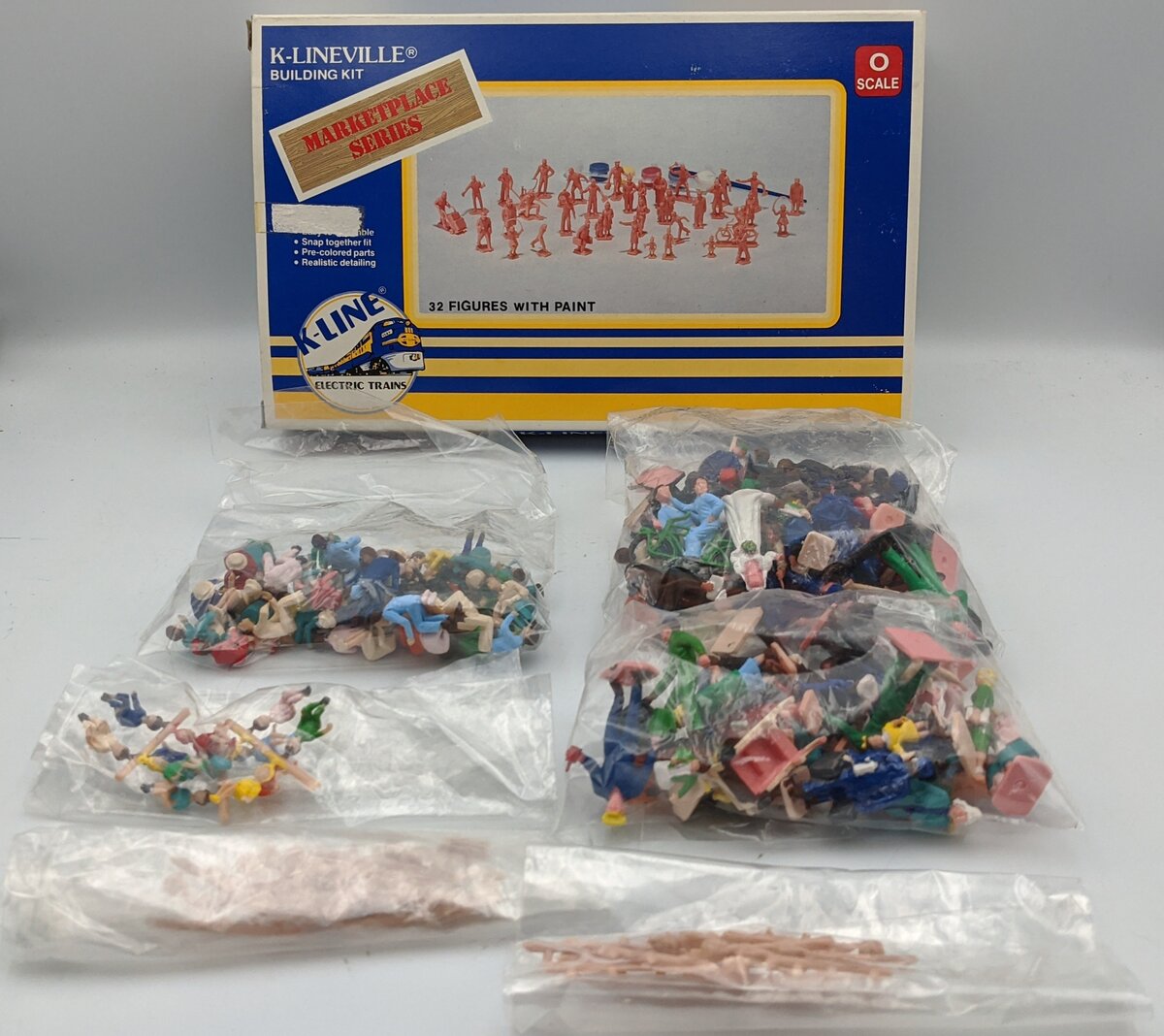K-Line K-4170 32 Figures w/Paint Kit