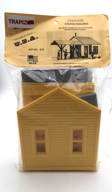 Korber 570 G Scale Hometown USA Centerville Station Building Kit