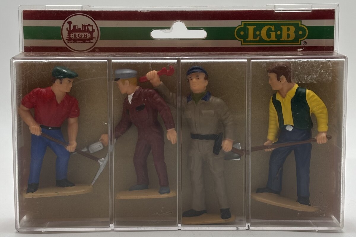 LGB 51440 Construction Workers Figures (Set of 4)