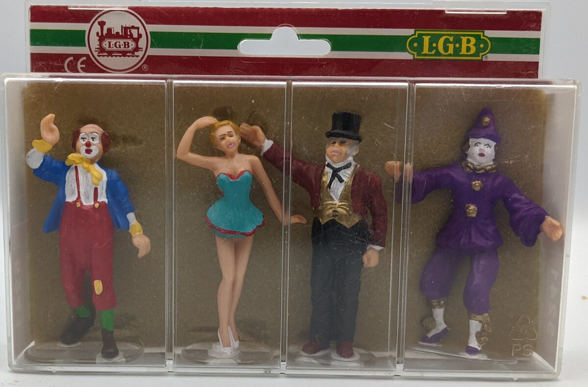 LGB 5241 G Scale Assorted Circus Figures (Set of 4)