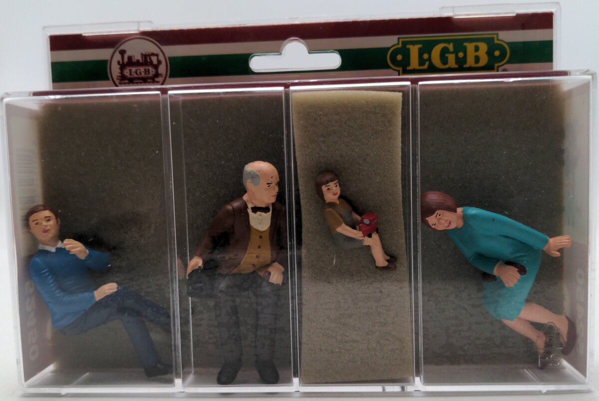 LGB 52450 G Seated Passenger Figures (Set of 4)