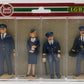 LGB 5340 G Scale Standing Police Figures (Set of 4)
