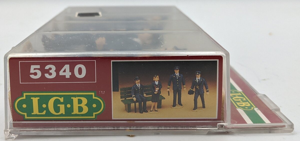 LGB 5340 G Scale Standing Police Figures (Set of 4)