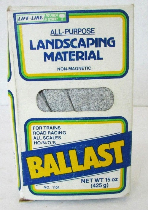 Life Like 1104 All Scales Ballast Landscaping Material - 15 Oz. Box