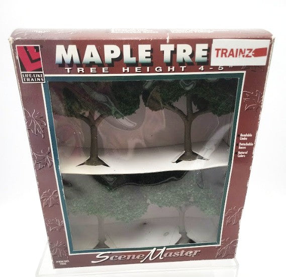 Life Like 1932 Scene Master Maple Trees 4-5"" (Pack of 4)
