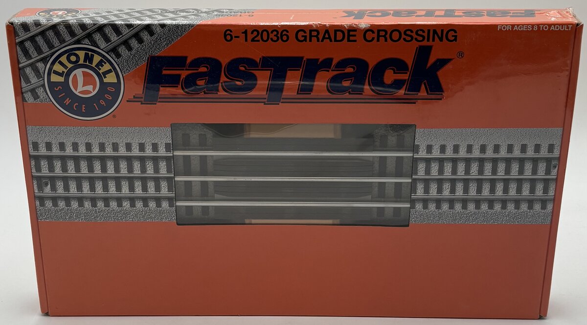 Lionel 6-12036 O Gauge FasTrack Grade Crossing