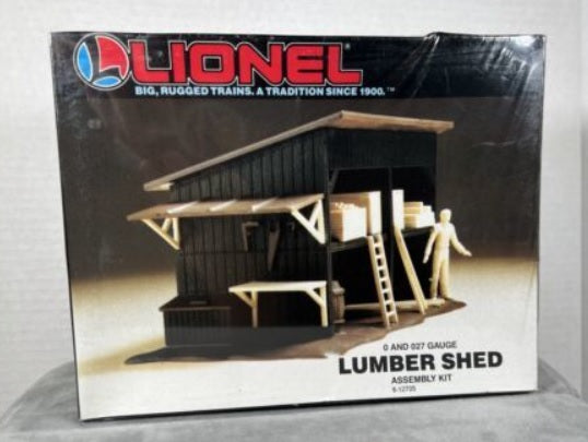 Lionel 6-12705 O And 027 Scale Lumber Shed Building Kit