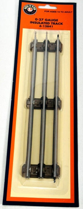 Lionel 6-12841 O27 Gauge Insulated Straight Track