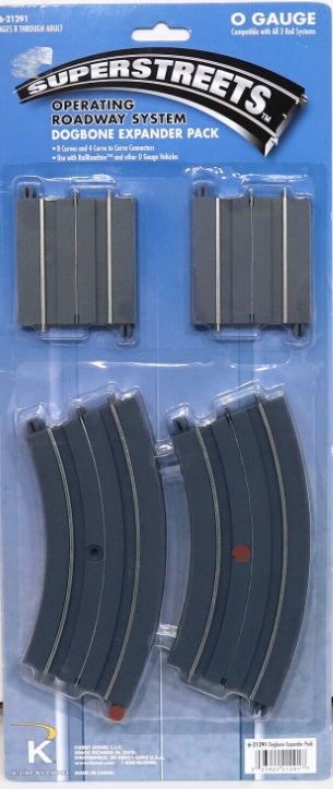 Lionel 6-21291 O Gauge SuperStreets Dogbone Expander Pack