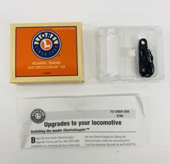Lionel 6-22959 ElectroCoupler Kit for Atlantic Tender
