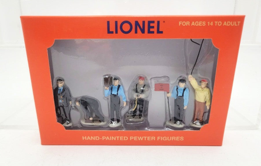 Lionel 6-24193 O Scale Railroad People Hand Painted Pewter Figures (Set of 6)