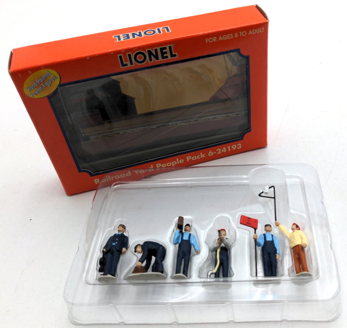 Lionel 6-24193 O Scale Railroad People Hand Painted Pewter Figures (Set of 6)