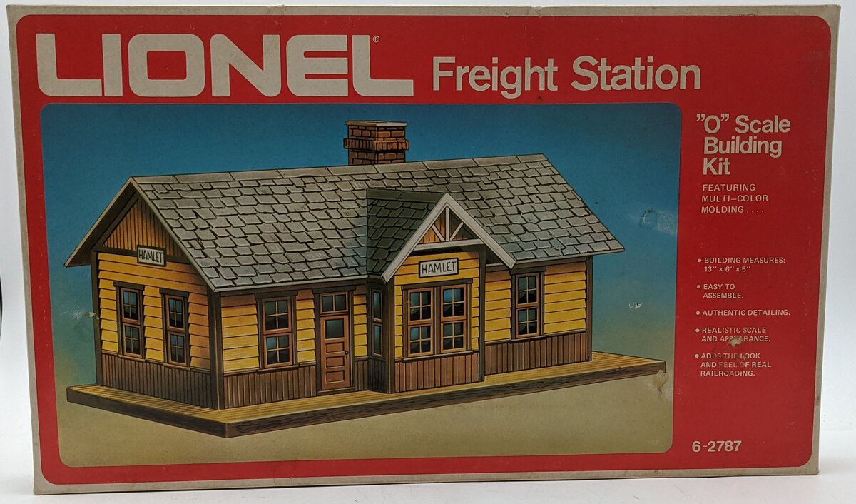 Lionel 6-2787 O Scale Freight Station Building Kit