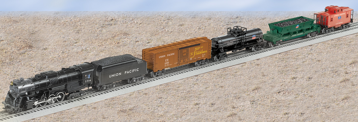 Lionel 6-30024 Union Pacific Super O Gauge Steam Freight Train Set