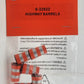 Lionel 6-32922 O Scale Construction Higway Barrels (Pack of 6)