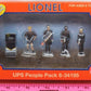 Lionel 6-34195 O UPS Delivery People Hand Painted Pewter Figures #2 (Set of 5)