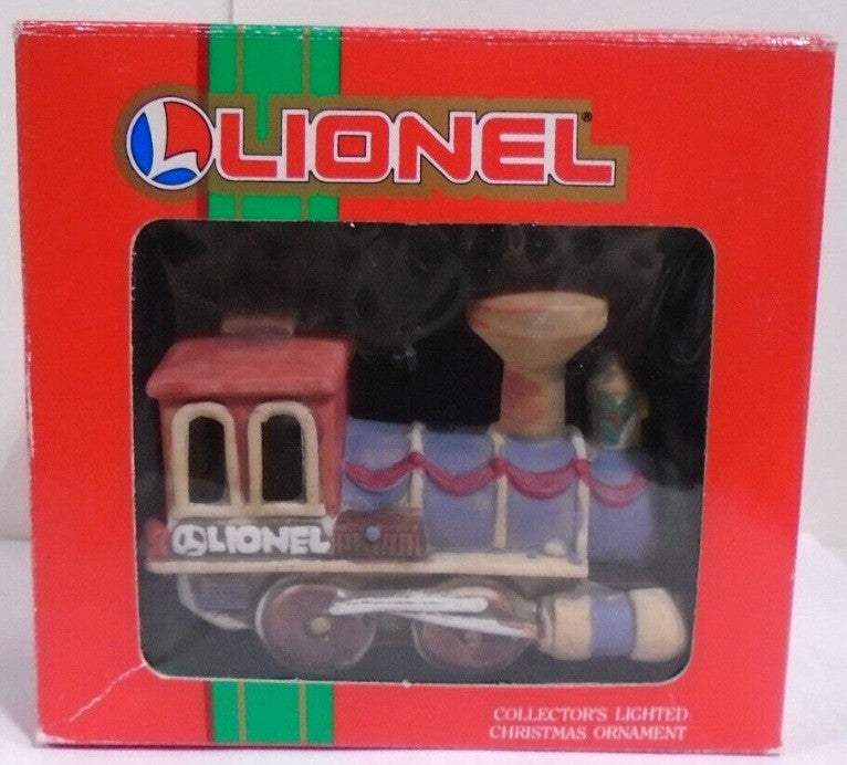 Lionel 37-603 Porcelain Lighted Christmas Ornament Locomotive 1st Edition