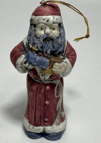 Lionel 37-612 Collector's Santa Porcelain Christmas Ornament