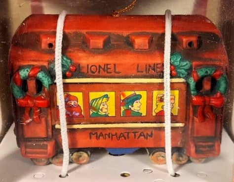 Lionel 37-617 Collector's Lighted Passenger Car Christmas Ornament