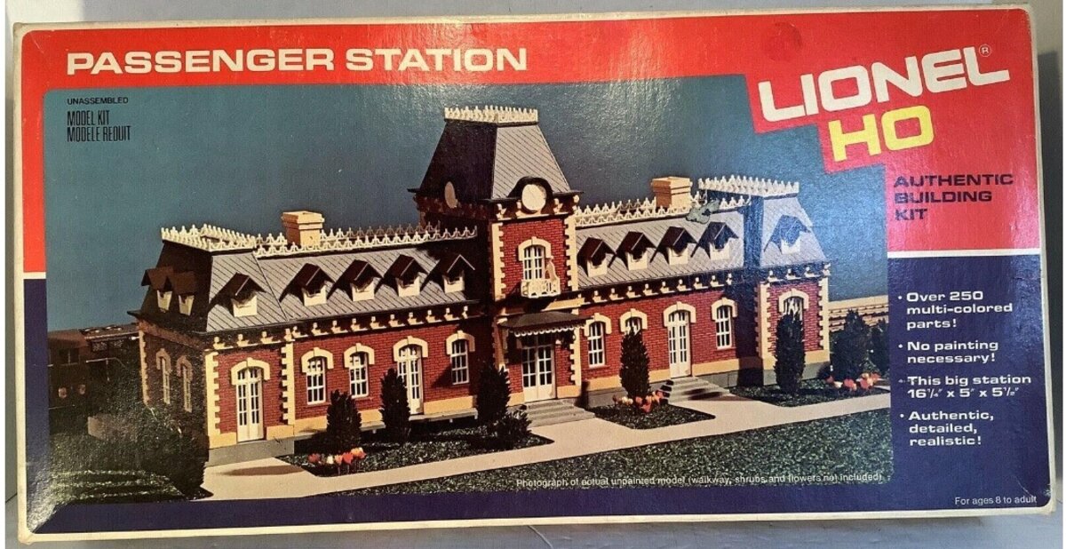Lionel 5-4554 HO Passenger Station Building Kit LN/Box