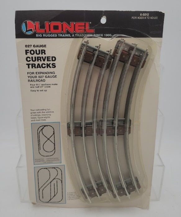 Lionel 6-5012 O27 Gauge Curved Track Sections (Pack of 4)