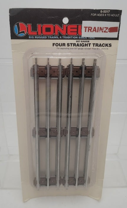 Lionel 6-5017 O27 Gauge Straight Track Sections (Set of 4)