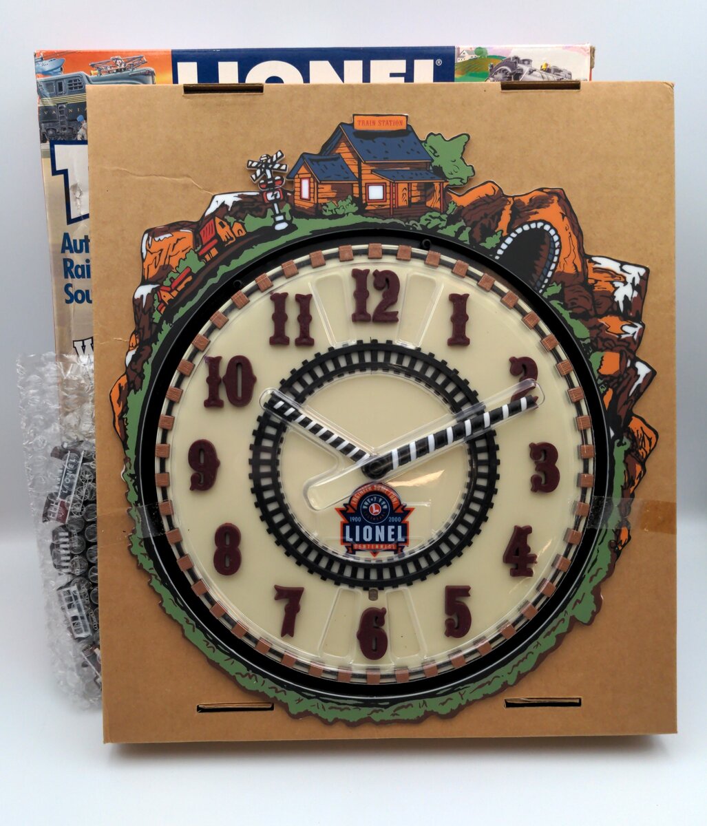 Lionel 7183 100th Anniversary Train Clock EX/Box