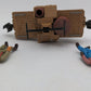 Lionel 8-87200 G Scale Buford & Roscoe Painted Figures Operating Hand Car EX/Box