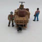 Lionel 8-87200 G Scale Buford & Roscoe Painted Figures Operating Hand Car EX/Box