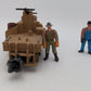 Lionel 8-87200 G Scale Buford & Roscoe Painted Figures Operating Hand Car EX/Box