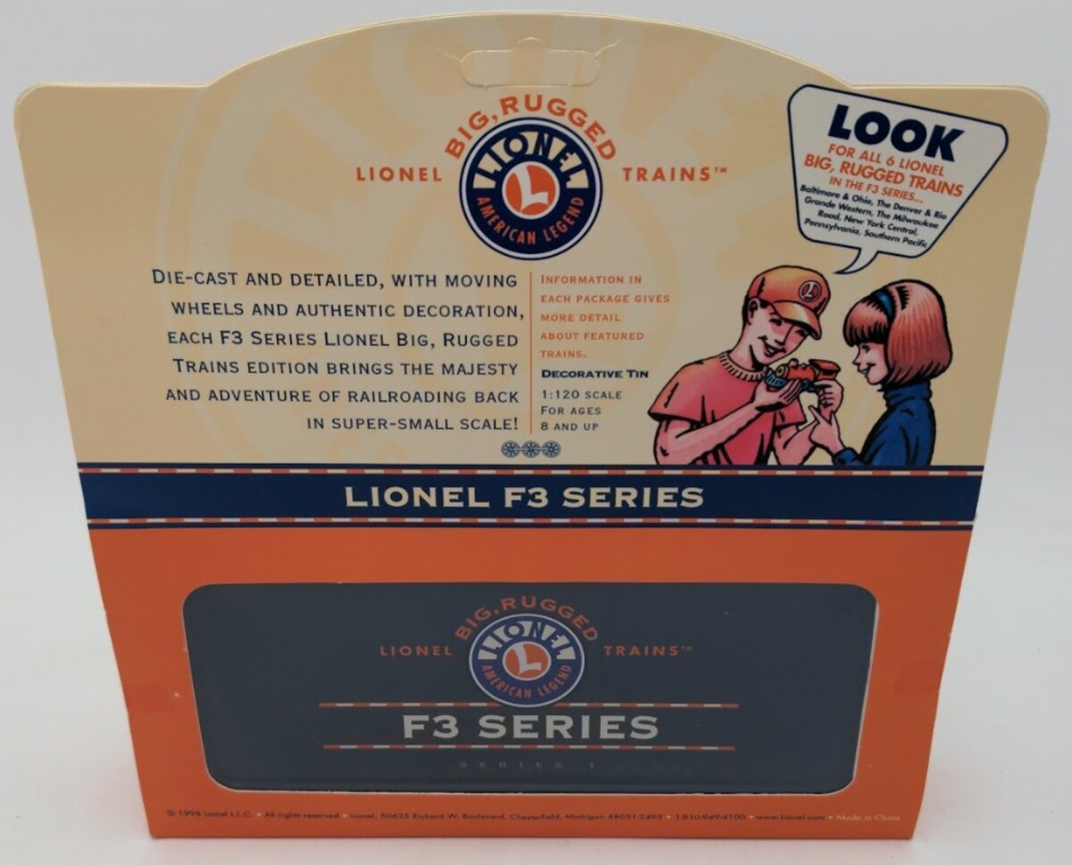 Lionel 7-91009 1:120 Scale Series 1 Southern Pacific F3 #6100 Diecast Model