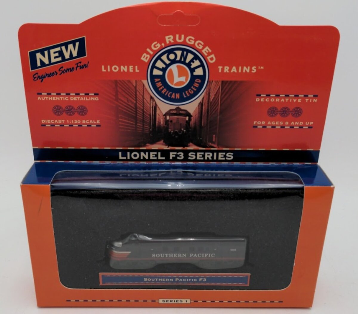 Lionel 7-91009 1:120 Scale Series 1 Southern Pacific F3 #6100 Diecast Model