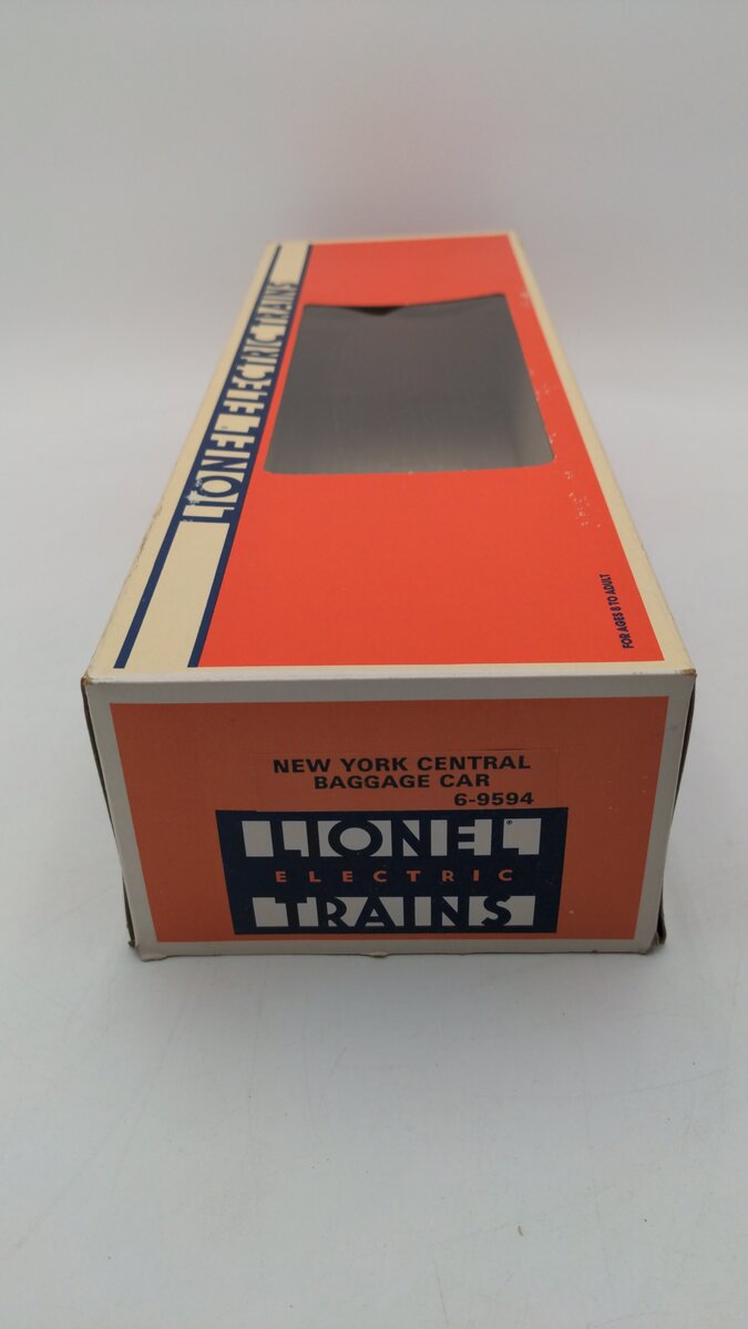 Lionel 6-9594 O Gauge New York Central Aluminum Baggage Car #9594 LN/Box