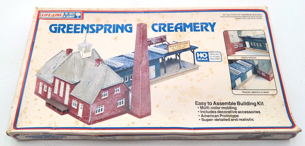 Life Like 1367 HO Greenspring Creamery Building Kit