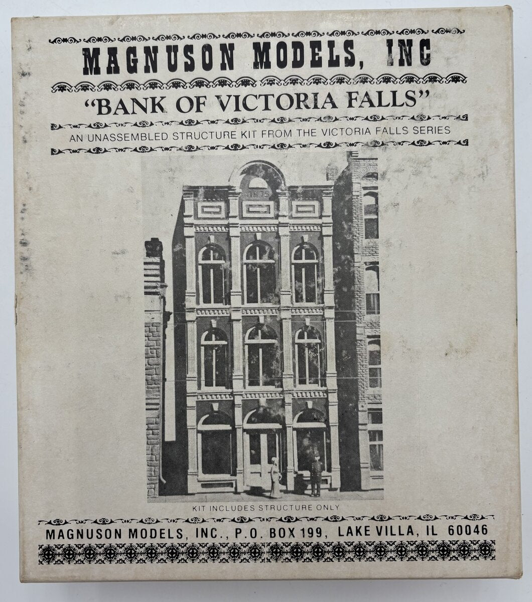 Magnuson Models M507 HO Scale Bank of Victoria Falls Building Kit