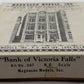 Magnuson Models M507 HO Scale Bank of Victoria Falls Building Kit