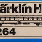 Marklin 4264 HO Scale 1st Class IRC NS Passenger Car Road #: 50 84 10-70 563-8