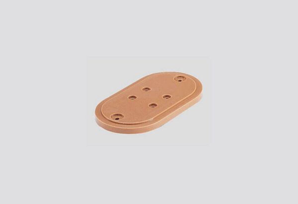 Marklin 7251 HO Scale Intermediate Section Pillar Base (Box of 10)