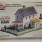 Model Power 1513 N Scale Farm House Building Kit