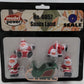 Model Power 6057 O Scale 4 Santa Land Figures & Sleigh Set